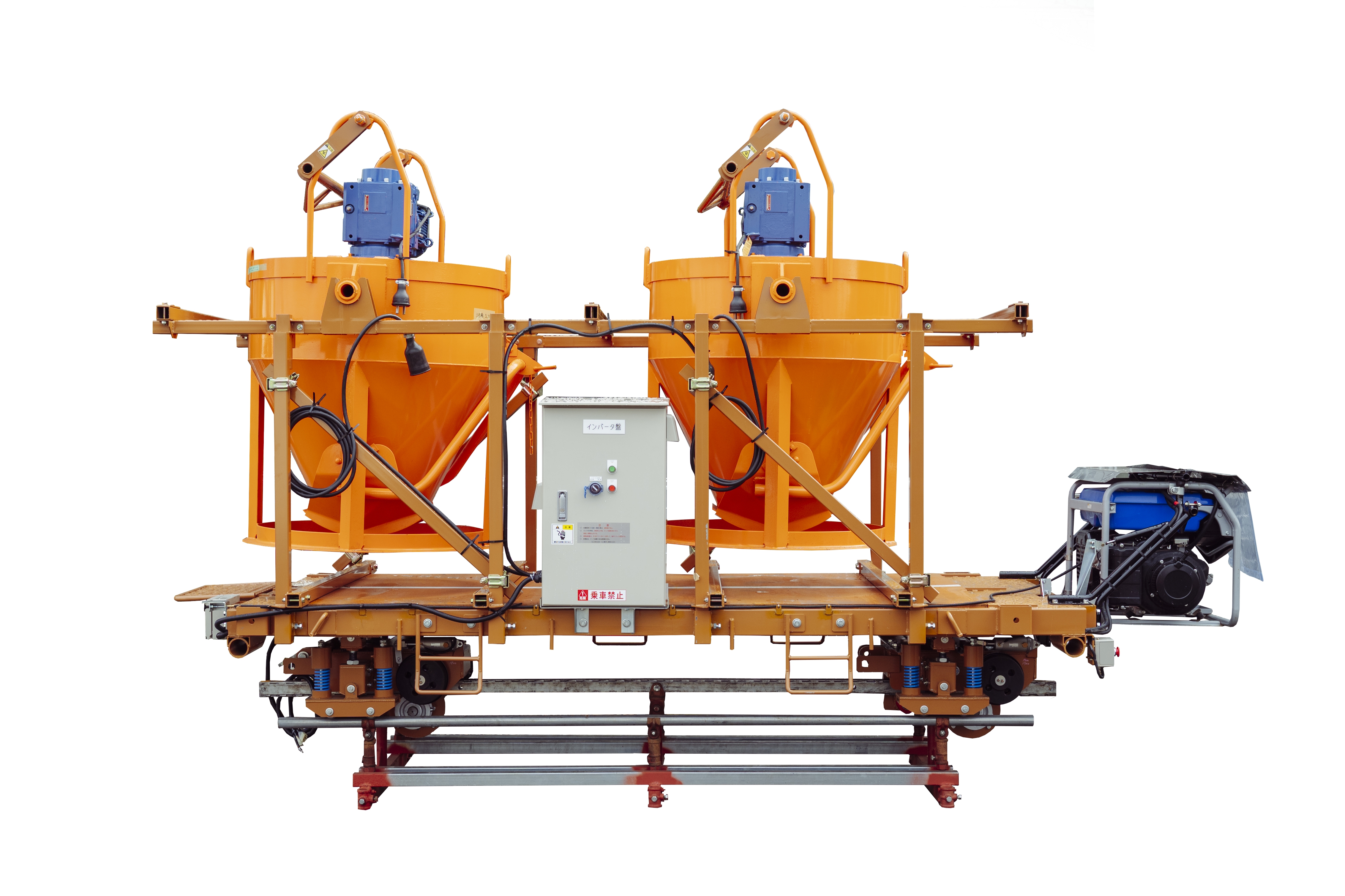 かくはんバケット台車